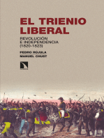 El Trienio Liberal: Revolución e independencia (1820-1823)