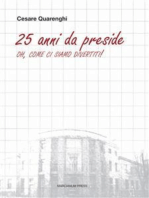 25 anni da preside