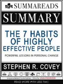 Buy The 7 habits of highly effective people powerful lessons in personal change For Free