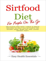 Sirtfood Diet For People On The Go