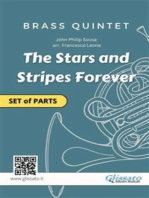 The Stars and Stripes Forever - brass quintet set of PARTS