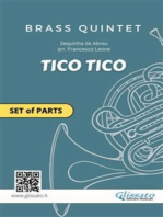 Tico Tico - Brass Quintet set of PARTS