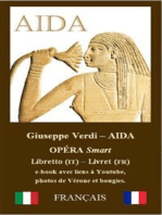 AÏDA (FRANÇAIS avec notes et images): Livret FRANÇAIS - Italien