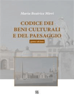 Codice dei beni culturali e del paesaggio: Quinta edizione