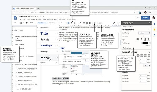 Learn How To Apply Styles In Google Docs - TechLife | Everand