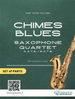 Chimes Blues - Sax Quartet set of PARTS
