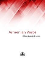 Armenian Verbs (100 Conjugated Verbs)