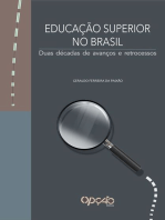 Educação superior no Brasil: duas décadas de avanços e retrocessos