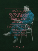 Pròleg de La matemàtica de la història d'Alexandre Deulofeu