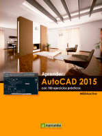 Aprender AutoCAD 2015 Avanzado con 100 ejercicios prácticos
