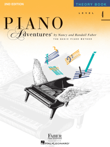 Level 4 - Theory Book: Piano Adventures®