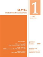 Slavia N. 2020 - 1: Rivista trimestrale di cultura