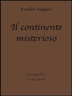 Il continente misterioso di Emilio Salgari in ebook