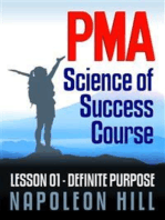 PMA SOS Lesson 01-Definite Purpose: A Post-graduate Course for Napoleon Hill's “Think and Grow Rich”