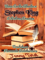 Uma Carta Aberta a Stephen King e Outros Ensaios