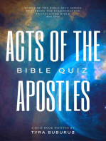 Acts of the Apostles Bible Quiz: Books of the Bible Quiz Series, #3