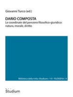 Dario Composta: Le coordinate del pensiero filosofico-giuridico: natura, morale, diritto