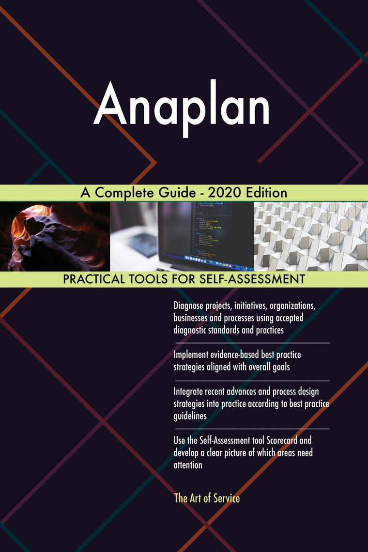 Anaplan A Complete Guide - 2020 Edition by Gerardus Blokdyk (Ebook ...