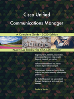 Cisco Unified Communications Manager A Complete Guide - 2020 Edition