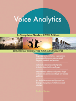 Voice Analytics A Complete Guide - 2020 Edition