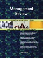 Management Review A Complete Guide - 2020 Edition