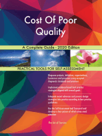 Cost Of Poor Quality A Complete Guide - 2020 Edition