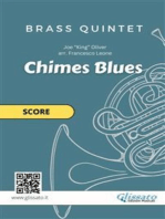 Brass Quintet "Chimes Blues" score
