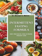 Intermittent Fasting Formula: Diet Protocol For Extreme Weight Loss