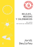 Relojes, medidas y calendarios: Un sinfín de historias matemáticas