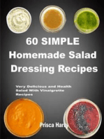 60 Simple Homemade Salad dressing Recipes
