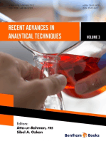 Recent Advances in Analytical Techniques: Volume 3