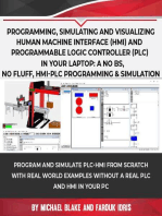 Programming, Simulating and Visualizing Human Machine Interface (HMI) and Programmable Logic Controller (PLC) In Your Laptop
