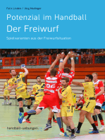 Potenzial im Handball - Der Freiwurf: Spielvarianten aus der Freiwurfsituation