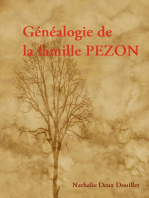 Généalogie de la famille PEZON: Epopée de Légende - complément