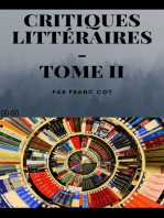 Critiques littéraires - Tome 2