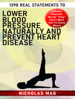 1398 Real Statements to Lower Blood Pressure Naturally and Prevent Heart Disease