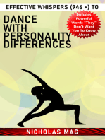 Effective Whispers (946 +) to Dance with Personality Differences