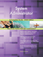 System Administrator A Complete Guide - 2020 Edition
