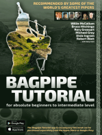 Bagpipe Tutorial incl. app cooperation: For absolute beginners and intermediate bagpiper