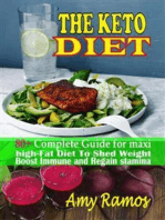 The Keto Diet:: 80+ Complete Guide For Maxi High-Fat Diet to Shed Weight,Boost Immune and Regain Stamina For a Healthy Life