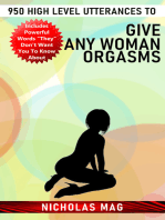 950 High Level Utterances to Give Any Woman Orgasms