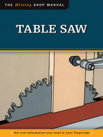 Table Saw (Missing Shop Manual)