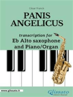 Panis Angelicus - Eb Alto Sax and Piano / Organ: "Messe solennelle"
