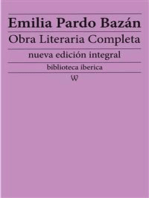 Emilia Pardo Bazán: Obra literaria completa: nueva edición integral