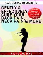 1525 Mental Triggers to Gently & Effectively Cure Your Back Pain, Neck Pain & More