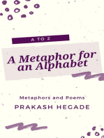A to Z: A Metaphor for an Alphabet