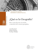 ¿Qué es la Geografía?