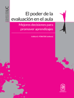 El poder de la evaluación en el aula: Mejores decisiones para promover aprendizajes