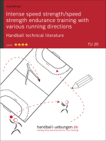 Intense speed strength/speed strength endurance training with various running directions (TU 20)