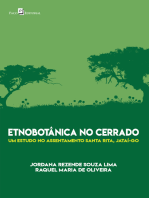 Etnobotânica no cerrado: Um estudo no assentamento santa rita, Jataí-GO